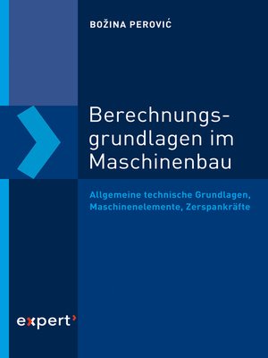 cover image of Berechnungsgrundlagen im Maschinenbau